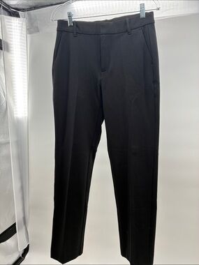 GAP Straight-Leg Black Women's Dress Pants